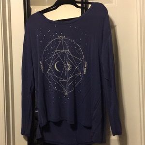 Blue American Eagle Shirt